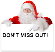 Don't miss out on christmas gift cards