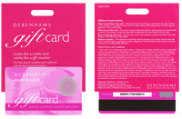 Custom gift card carriers